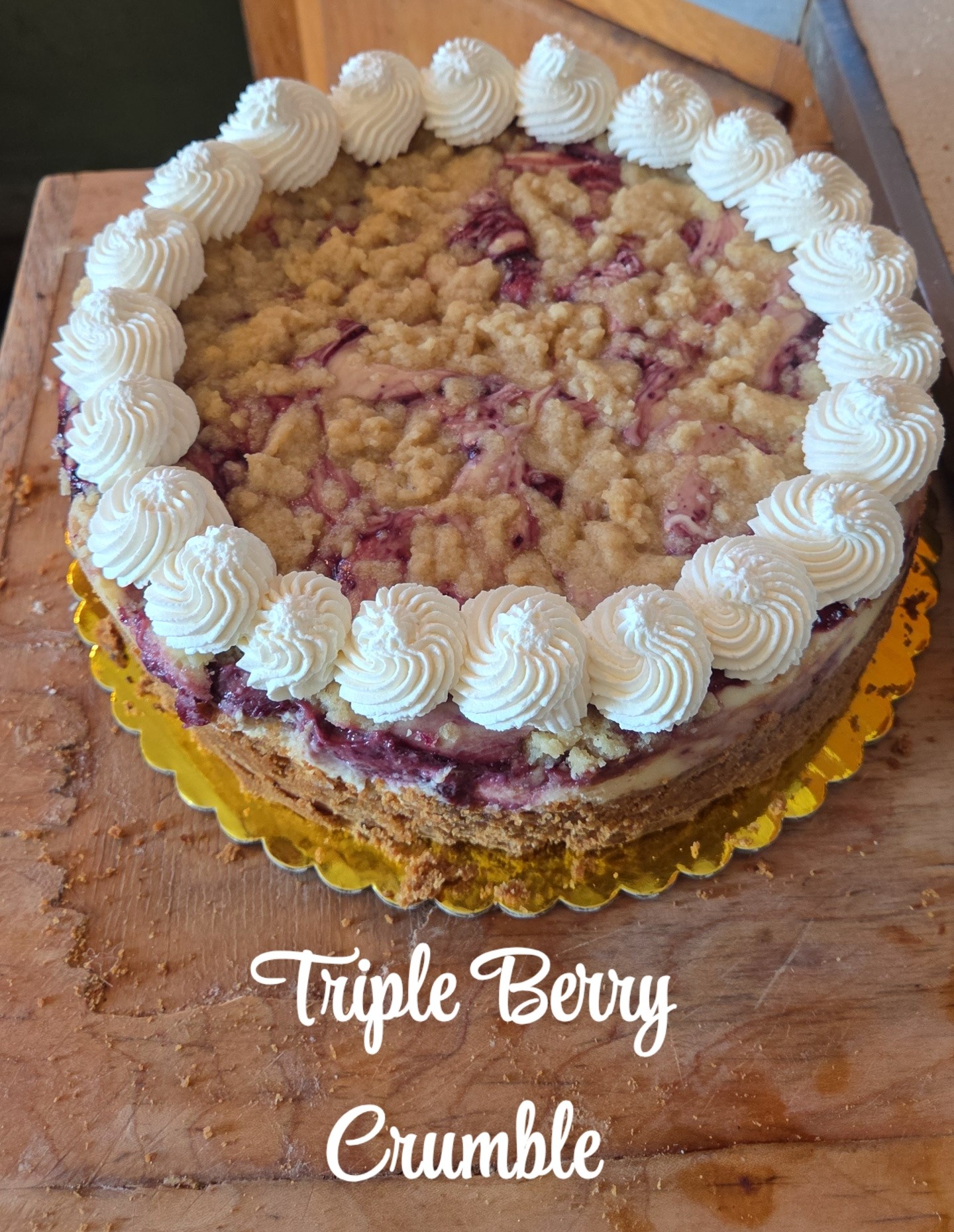 Triple Berry Crumble